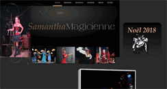 Desktop Screenshot of magic-samantha.com