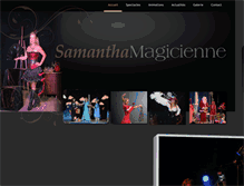 Tablet Screenshot of magic-samantha.com